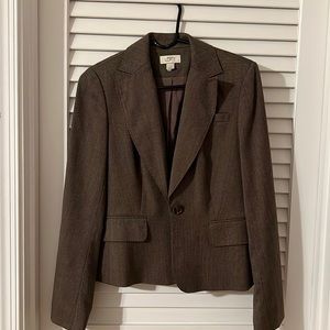 Ann Taylor LOFT Brown Blazer. Size 2